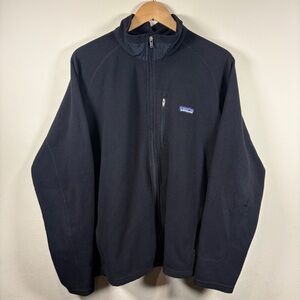 Patagonia Black Full-Zip Better Sweater Fleece Outdoor Hiking Jacket